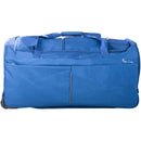 Pierre Cardin 79cm Large Duffel Bag On Wheels with Backpack Straps| Blue