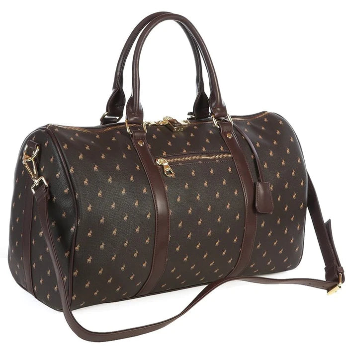 Women's Overnight Bag - Brown – Liberté Leather