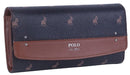 Polo New Classic Slim Trifold Purse Black