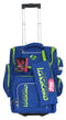 Tosca Longboard Cruiser School Backpack with Wheels + Pencil Bag | Royal Blue