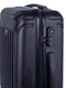 Voyager Duro 4 Wheel Carry On Trolley Case Black