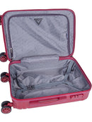 Voyager Duro 4 Wheel Carry On Trolley Case Red