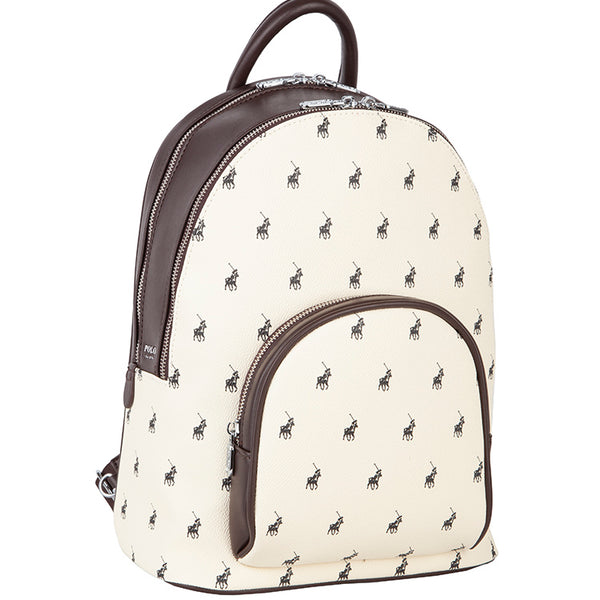 Polo Classic Backpack Cream Saleys Travel Goods