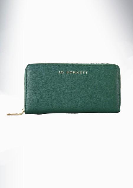 Jo Borkett Catrina wallet in green